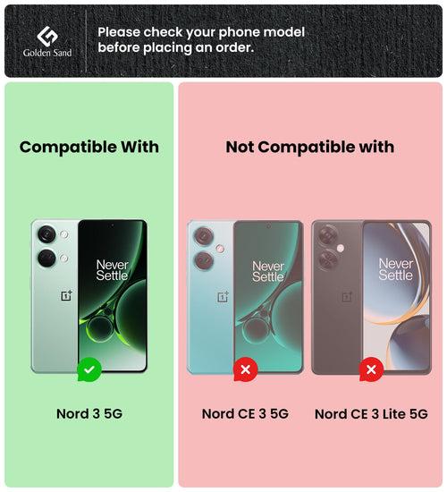 Ice Crystal Series Hybrid Transparent PC Military Grade TPU Back Cover for OnePlus Nord 3 5G, 6.74 inch, Crystal Clear