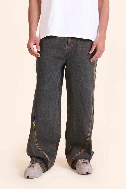 TRAIL OVERSIZED JEANS