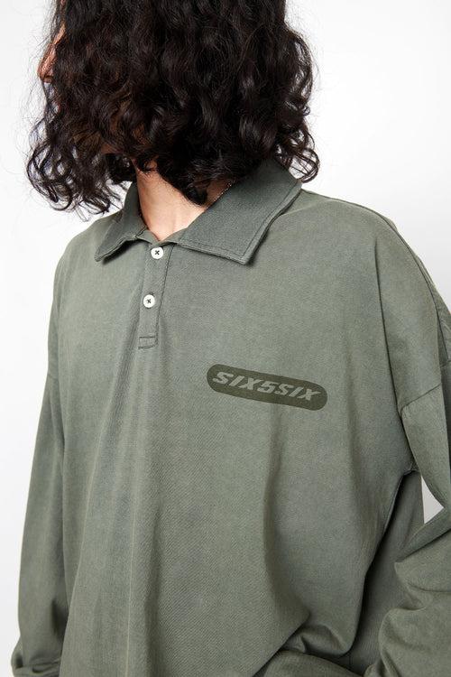 SEDIMENT JERSEY POLO OLIVE