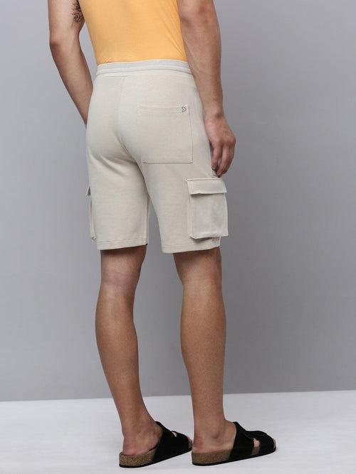 Sporto Men's Wow Bermuda with 5 Pockets - Beige