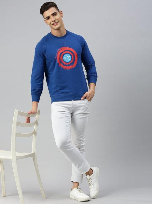 Sporto Marvel Printed Sweatshirt for Men | Limoges