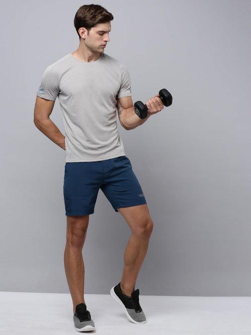Sporto Men's Instacool Solid Jersey Tee - Grey