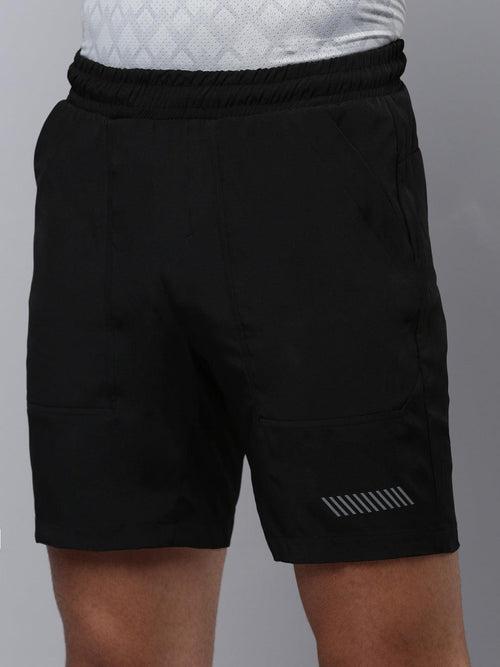 Sporto Men's Ultra Light Shorts Dry fit Bermuda Shorts - Black