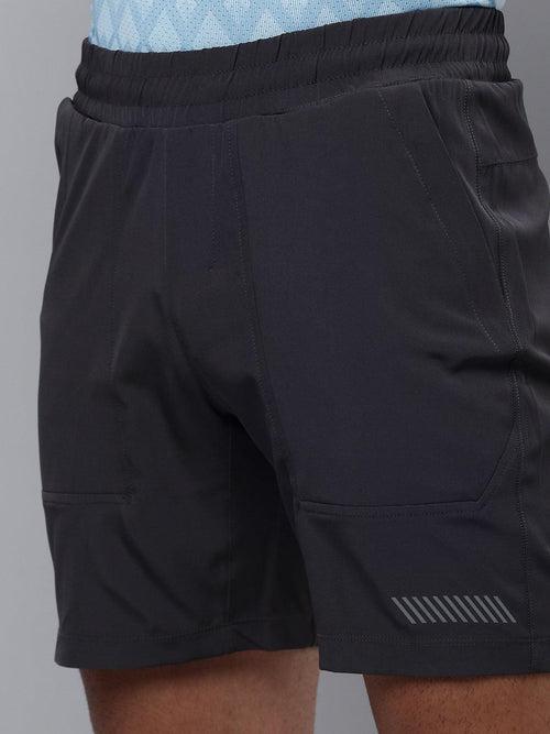 Sporto Men's Ultra Light Shorts Dry fit Bermuda Shorts - Charcoal