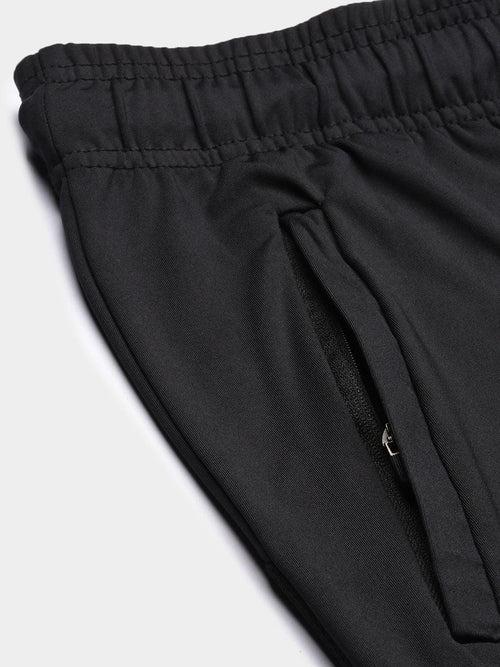 Sporto Men's Fluyid Bermuda Short with Mesh Panel - Black