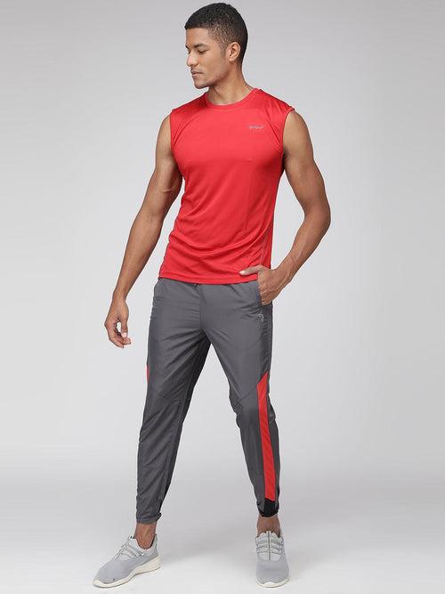 Sporto Men's Sleeveless Gym wear - Red