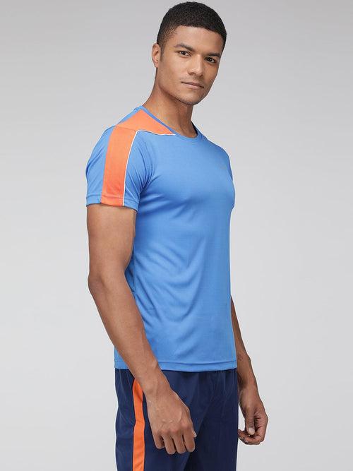 Sporto Men's Athletic Jersey Quick Dry T-Shirt - Royal Blue