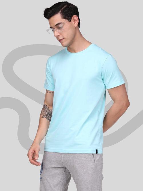 Sporto Men's Round Neck Fluid Tee - Island Paradise