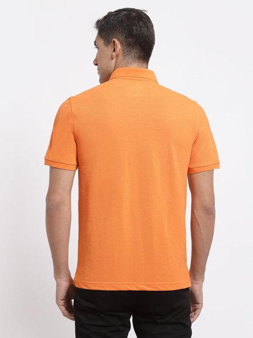 Men's Cotton Rich Solid T-Shirt & Track Pant Sets-2PC