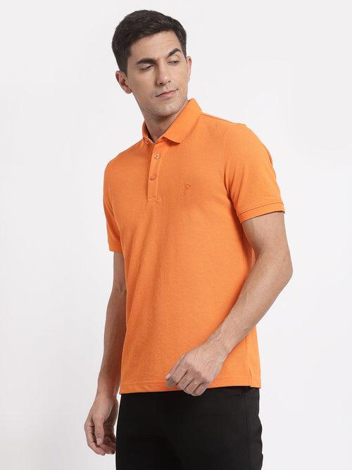 Men's Cotton Rich Solid T-Shirt & Track Pant Sets-2PC
