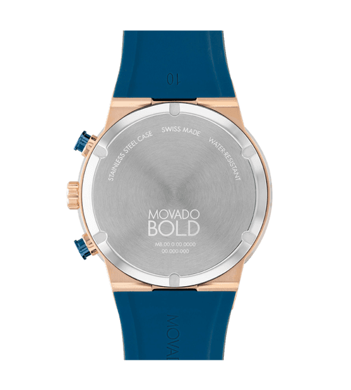 Movado Bold Fusion Rose Gold Dial Men 44.5MM