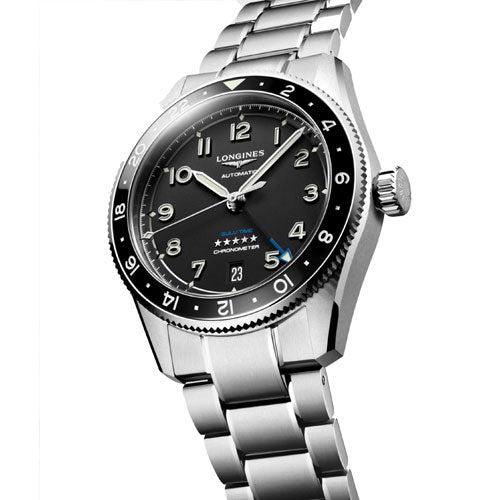 Longines Spirit Zulu Black Matt Dial Men 39MM