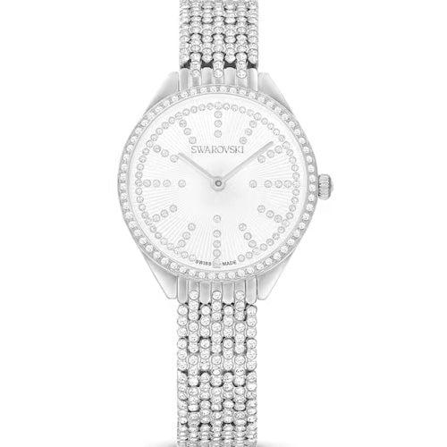 Swarovski Attract White Dial Women 30mm