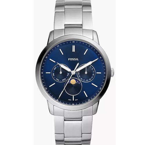 Fossil Neutra Blue Dial Men 42mm