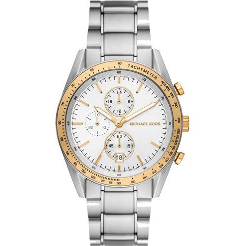 Michael Kors Oversized Accelerator White Dial Men 42mm