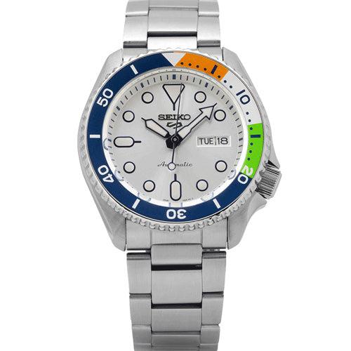 Seiko 5 Sports White Dial Men 42.5mm