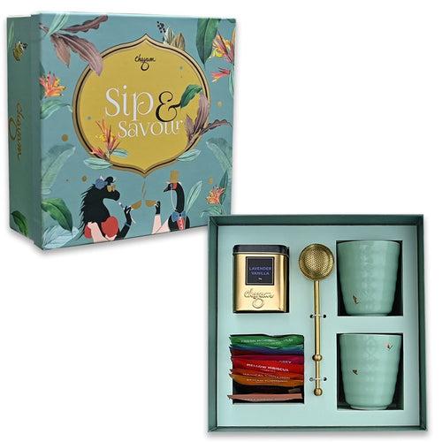 Sip and Savour Tea Gift Hamper | Luxury Tea Gift Set