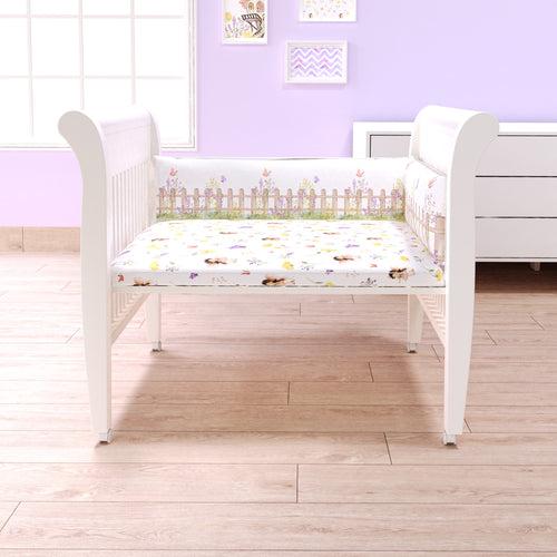 Organic Cot Half Bumper - Pixie Dust