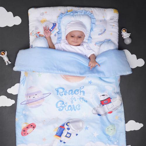 6 PC Organic New Born Bed Set - Nova