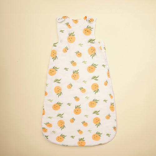 Bamboo Muslin Sleeping Bag - Citrus