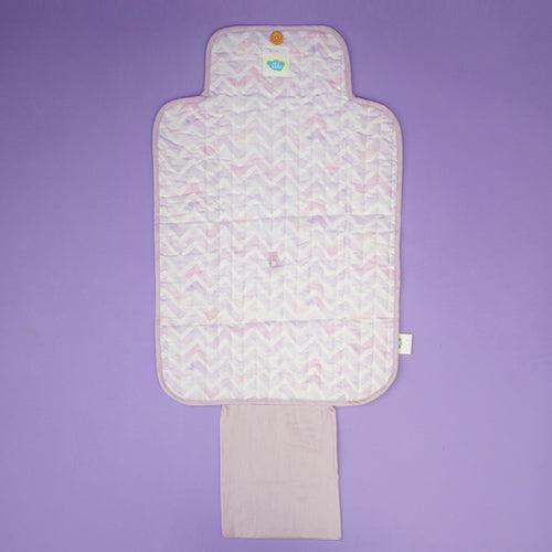 Organic Cotton On - The - Go Changing Mat - Pixie Dust