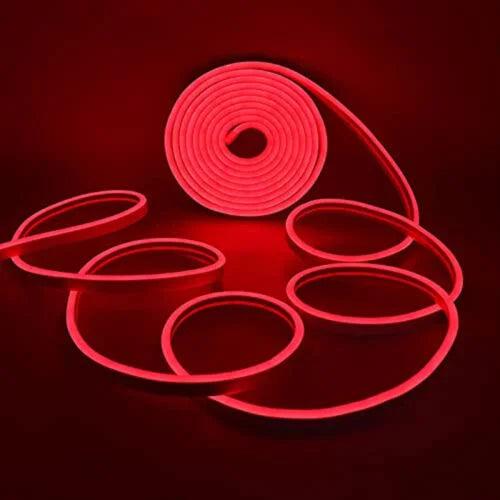12V Neon Flexible LED Strip Light 5 Meter (Red)