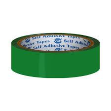24mm Polyester adhesive tape Green color (50 meter)