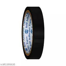 18mm Polyester adhesive tape Black color (50 meter)
