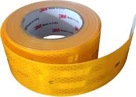 50mm Reflective tape Yellow color (3M)-(50 Meter)