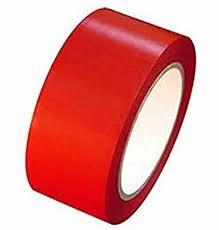 72mm Floor marking tape Red color (15 Meter)