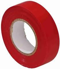 24mm PVC tape fine quality Red color-15 Meter