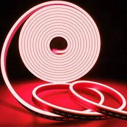 12V Neon Flexible LED Strip Light 50 Meter (Red)