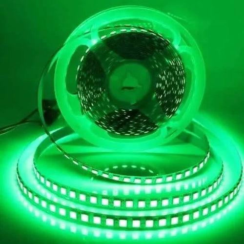 12V 8mm 240 LEDs/m Green color LED Strip 5 meter