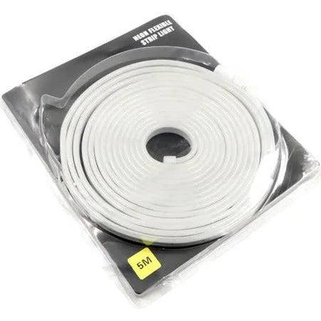 12V Neon Flexible LED Strip Light 5 Meter (Warm White)