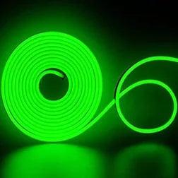 12V Neon Flexible LED Strip Light 5 Meter (Green)