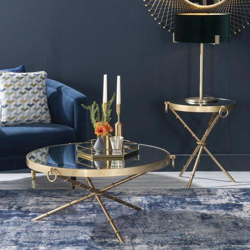 Bellmore Golden Side Table