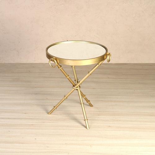 Bellmore Golden Side Table