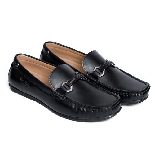 NICHE Black Luxuriant Moccasin - Drving loafer