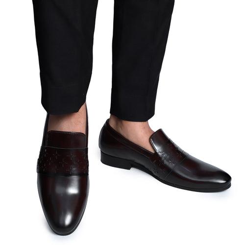 NICHE Wine Bodo Designer Vamp Loafers