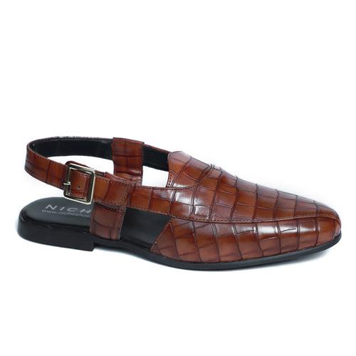 NICHE Peshawari Cherry Croco Posh Sandal