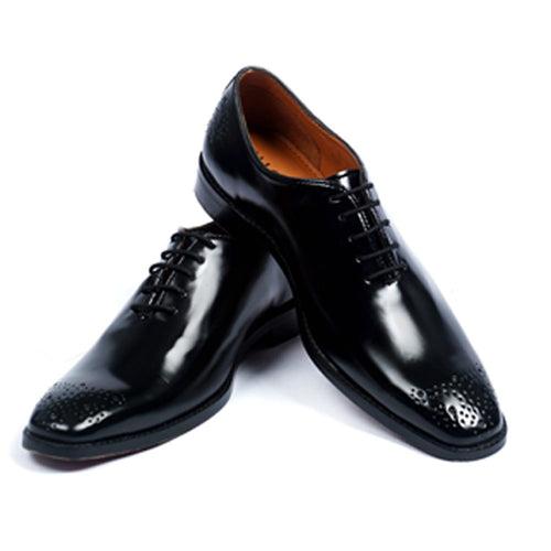 NICHE Black Unique Wholecut Oxford