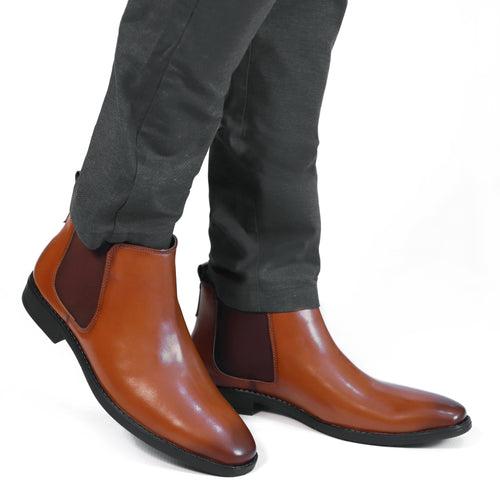 NICHE Classic Tan Chelsea Boots