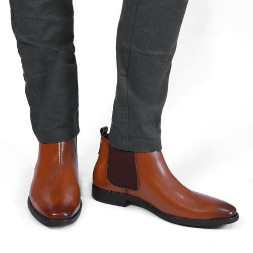 NICHE Classic Tan Chelsea Boots