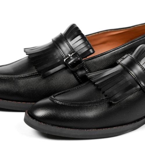 NICHE Black Braided Posh Flamingo Loafer