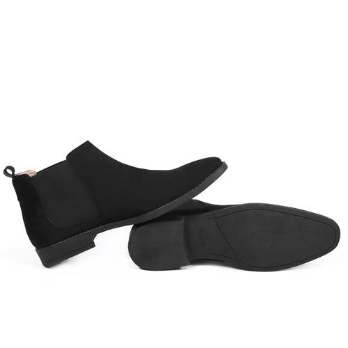 NICHE Black Suede Chelsea Boot