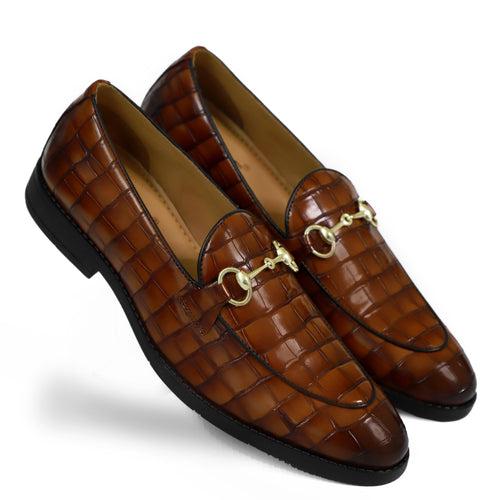 NICHE Cherry Croc Horsebit Loafers