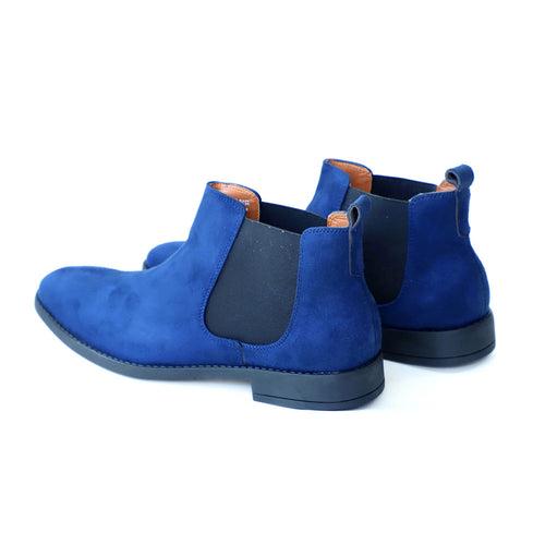 NICHE Blue Suede Chelsea Boots