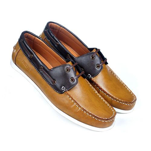 NICHE Tan Boat Shoes