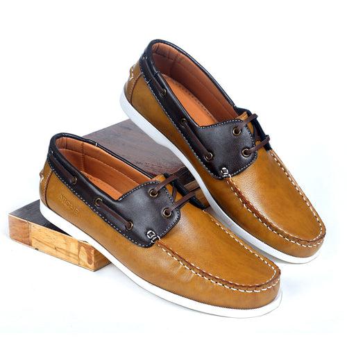 NICHE Tan Boat Shoes