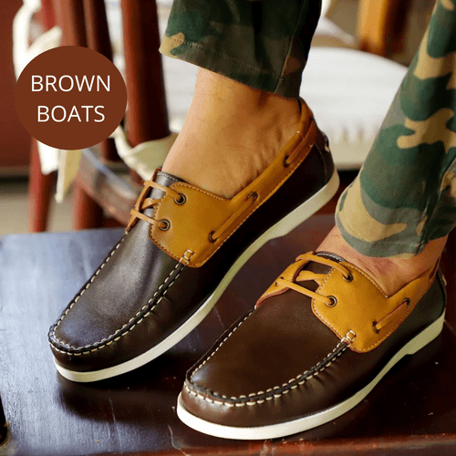 NICHE Brown Boat Shoes